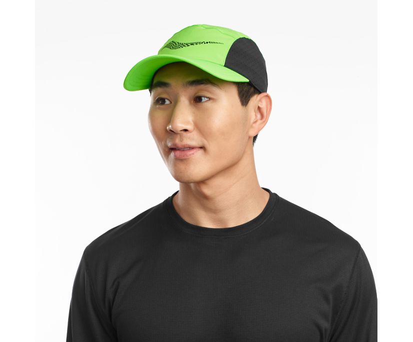 Saucony Outpace Women's Hats Green / Black | Canada 362BEXC